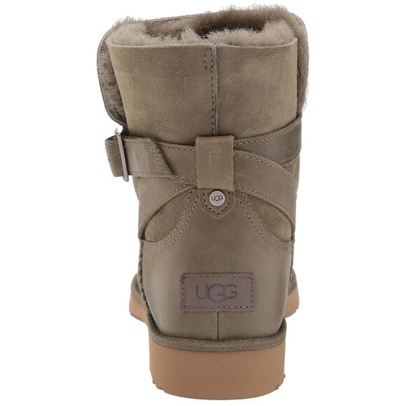 UGG Women's Romely Buckle boots in rusty olive - Picture 7 of 11